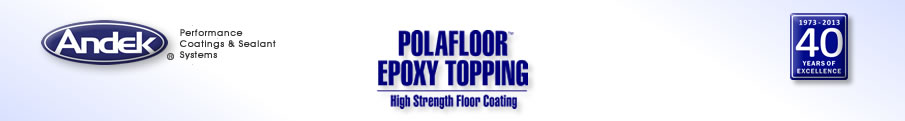 polafloor epoxy topping
